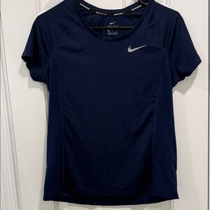 Nike Women's Dark Blue Short Sleeve Tee